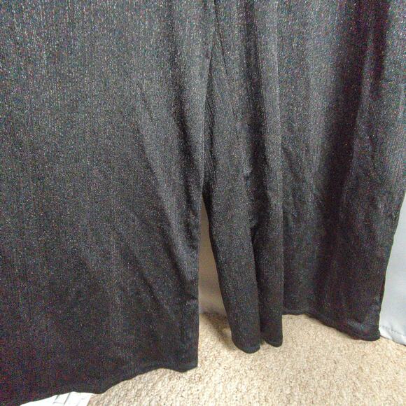 Torrid Jumpsuit Womens Plus 4X Black Sparkly Pockets Stretch Lined New - Picture 7 of 12
